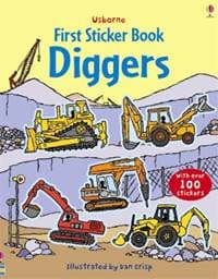First Sticker Book Diggers - Sam Taplin, Usborne Publishing Ltd 1
