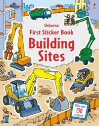 First Sticker Book Building Sites - Jessica Greenwell, Usborne Publishing Ltd 1