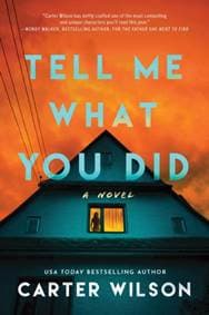 Tell Me What You Did - Carter Wilson, Sourcebooks, Inc 1