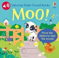 Slider Sound Books Moo! - Sam Taplin, Usborne Publishing Ltd