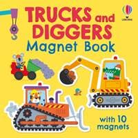 Trucks and Diggers Magnet Book - Kristie Pickersgill, Usborne Publishing Ltd 1