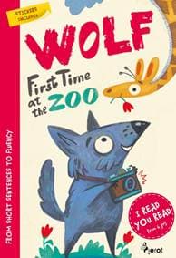 Wolf first time at the ZOO - I Read, You Read – With Stickers! - Šulc Petr