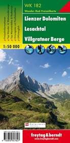 182 Lienzer Dolomiten, Lesachtal, Villgratental 1:50 000 - autor neuvedený