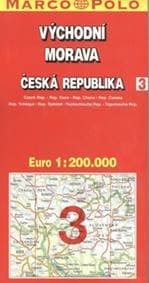 ČR 3 Východní Morava 1:200 000 - autor neuvedený 1