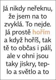 Hořím - Simona Bagarová 1