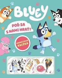 Bluey - Magnetická knižka - Poď sa s nami hrať - kolektiv 1