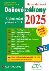Daňové zákony 2025 - Úplná znění k 1. 1. 2025 - Marková Hana 1