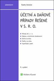 Účetní a daňové případy řešené v s. r. o. - Radko Doležal 1