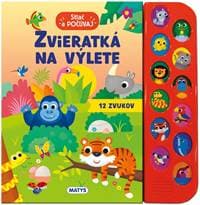 Stlač a počúvaj: Zvieratká na výlete - Anna Casalis 1