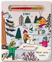 Maľovanie vodou - Zima - autor neuvedený