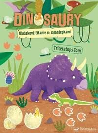 Dinosaury - Obrázkové čítanie so samolepkami - autor neuvedený 1