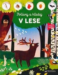 V lese - počúvaj a hľadaj - autor neuvedený 1