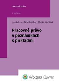 Pracovné právo v poznámkach s príkladmi - Jana Žuľová, Marcel Dolobáč, Monika Minčičová