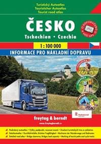Česko turistický autoatlas 1:100 000 - autor neuvedený
