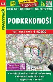 Podkrkonoší 1:40 000 - autor neuvedený 1