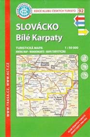 KČT 92 Slovácko, Bílé Karpaty - autor neuvedený 1