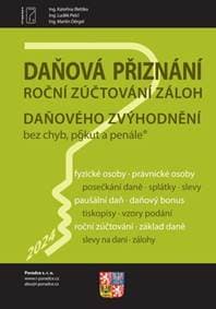 Daňová přiznání FO a PO za rok 2024 - Kateřina Illetško, Martin Děrgel, Luděk Pelcl