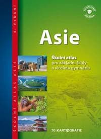 Asie Školní atlas - autor neuvedený