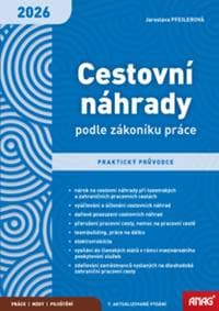 Cestovní náhrady podle zákoníku práce 2026 - Jaroslava Pfeilerová