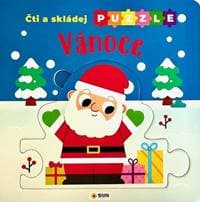 Vánoce Čti a skládej puzzle 1