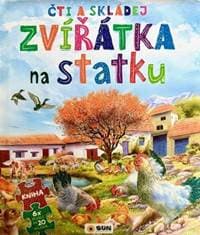 Čti a skládej Zvířátka na statku - autor neuvedený