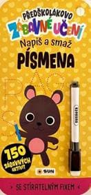 Předškolákovo zábavné učení Písmena napiš a smaž - autor neuvedený