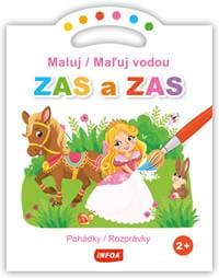 Maluj/Maľuj vodou ZAS a ZAS Pohádky/Rozprávky - autor neuvedený 1