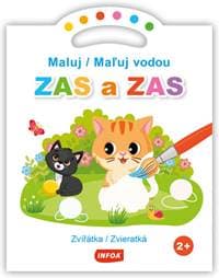 Maluj/Maľuj vodou ZAS a ZAS Zvířátka/Zvieratká - autor neuvedený 1
