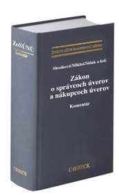 Zákon o správcoch úverov a nákupcoch úverov. Komentár - Andrea Slezáková, Peter Mikloš, Mikuláš Sidak
