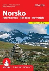 Norsko - turistický průvodce Rother - autor neuvedený 1