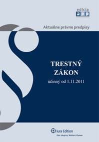 Trestný zákon účinný od 1.11.2011 - autor neuvedený 1