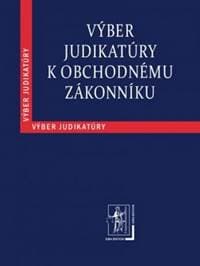 Výber judikatúry k Obchodnému zákonníku - autor neuvedený 1