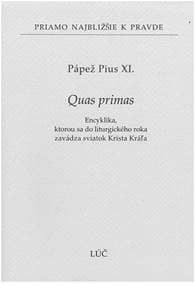 Quas primas - autor neuvedený 1