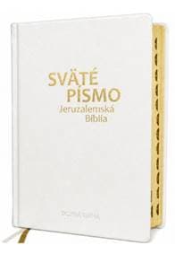 Sväté písmo - Jeruzalemská Biblia (veľký formát) biela obálka so zlatorezom - autor neuvedený 1