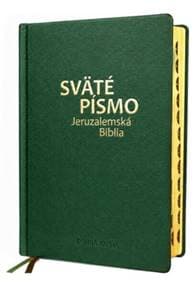 Sväté písmo - Jeruzalemská Biblia (veľký formát) zelená obálka so zlatorezom - autor neuvedený 1