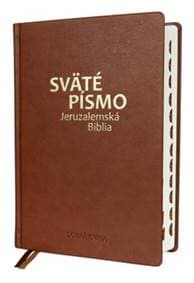Sväté písmo - Jeruzalemská Biblia (veľký formát) hnedá obálka - autor neuvedený