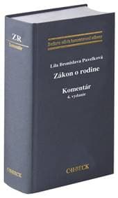 Zákon o rodine. Komentár (4. vydanie) - Lila Bronislava Pavelková 1