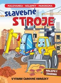 Stavebné stroje panoráma - autor neuvedený