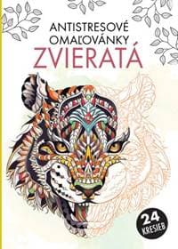 Zvieratá - Antistresové omaľovánky - autor neuvedený 1