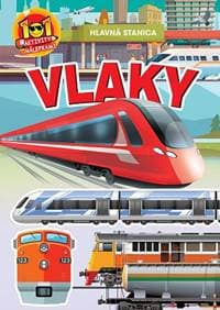Vlaky - 101 aktivity s nálepkami - autor neuvedený