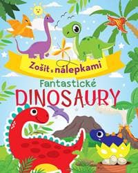 Fantastické dinosaury zošit s nálepkami Foni Book - FONI-BOOK 1
