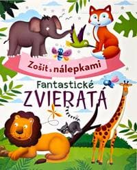Fantastické zvieratá zošit s nálepkami - FONI-BOOK 1
