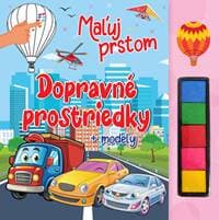 Maľuj prstom Dopravné prostriedky - autor neuvedený 1