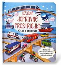Úžasné dopravné prostriedky zábavná okienková knižka - FONI-BOOK