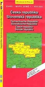 Česká, Slovenská republika 1:800T - autor neuvedený