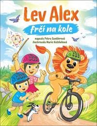 Lev Alex frčí na kole - Petra Santlerová, Marie Koželuhová 1