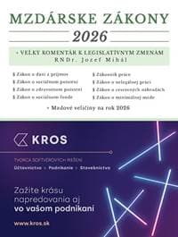 Mzdárske zákony 2026 - autor neuvedený 1