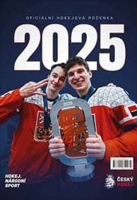 Hokejová ročenka 2025 - Adam Bagar, Johan Čáp, Marek Hedbávný 1