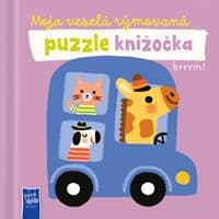 Moja veselá rýmovaná puzzle knižočka Brrrm! - autor neuvedený 1