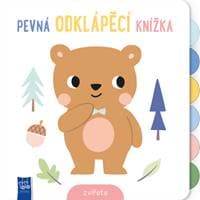 Pevná odklápěcí knížka Zvířata - autor neuvedený 1